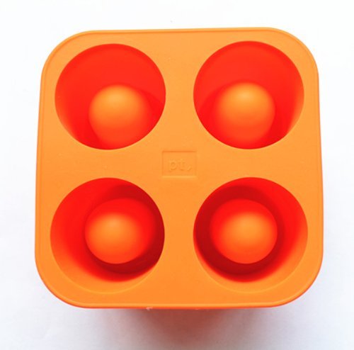 4 Holes Silicone Ice Cube Molds