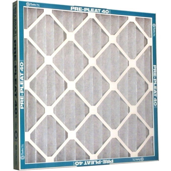 FLANDERS 84355.012430000002 Marv 7 Pre-Pleat 40 Lpd Economy Air Filter, 24X30X1 In., 12 Per Case-2490290