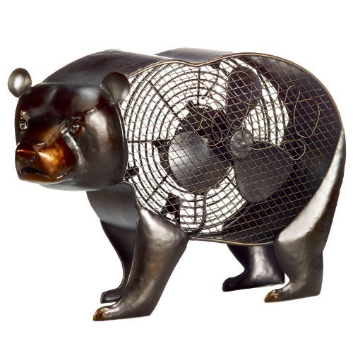 Deco Breeze DBF1937 Figurine Fan, Black Bear N4