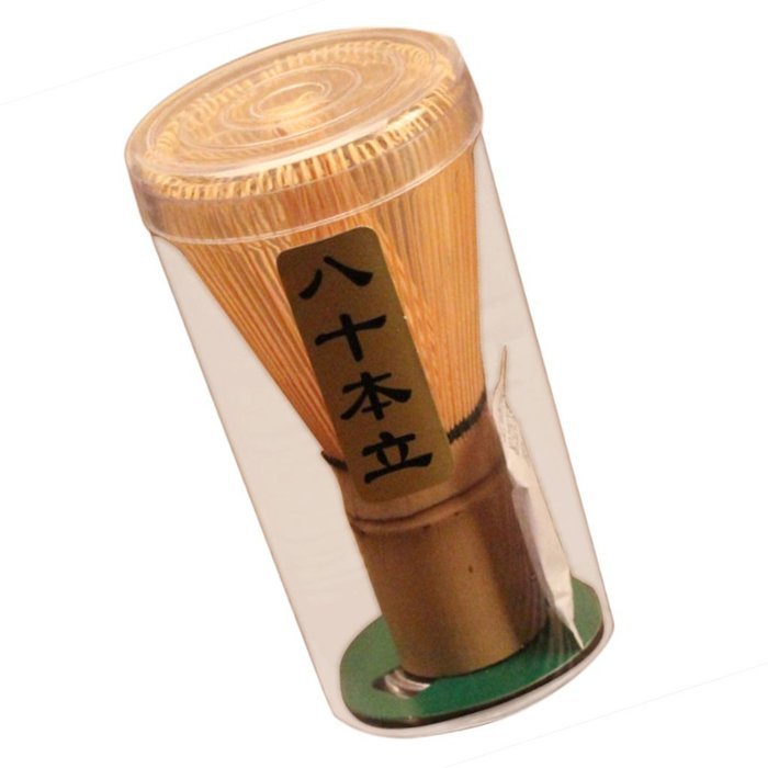 1xTea Ceremony Accessory Bamboo Whisk Matcha Green Tea Chasen 4 Kinds Prongs - Bamboo, 45-50Prongs N3