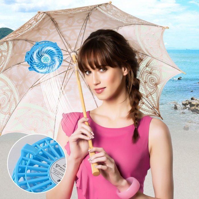 Familybuy Portable Handheld Mini Fan Battery Operated Cooling Electric Personal Foldable Fans with 18651 Battery... N7