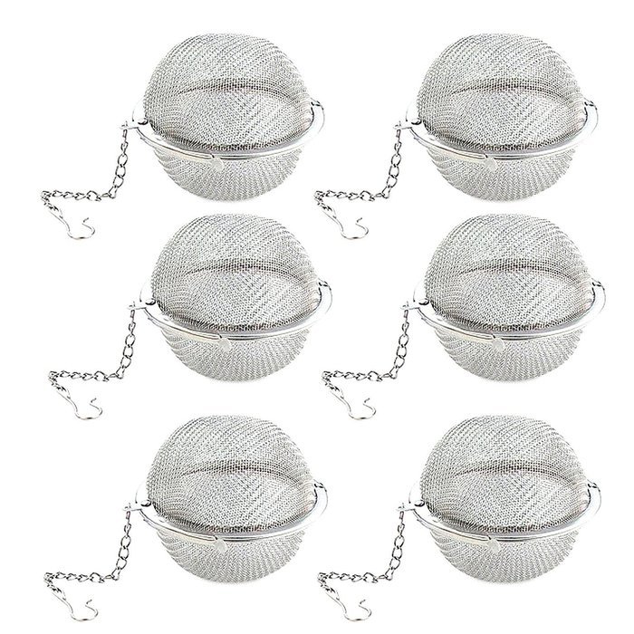 Tea Infuser,Possiave Stainless Steel Mesh Tea Balls with Brush -Quality Stainless Steel - Durable and Rust Resistant...