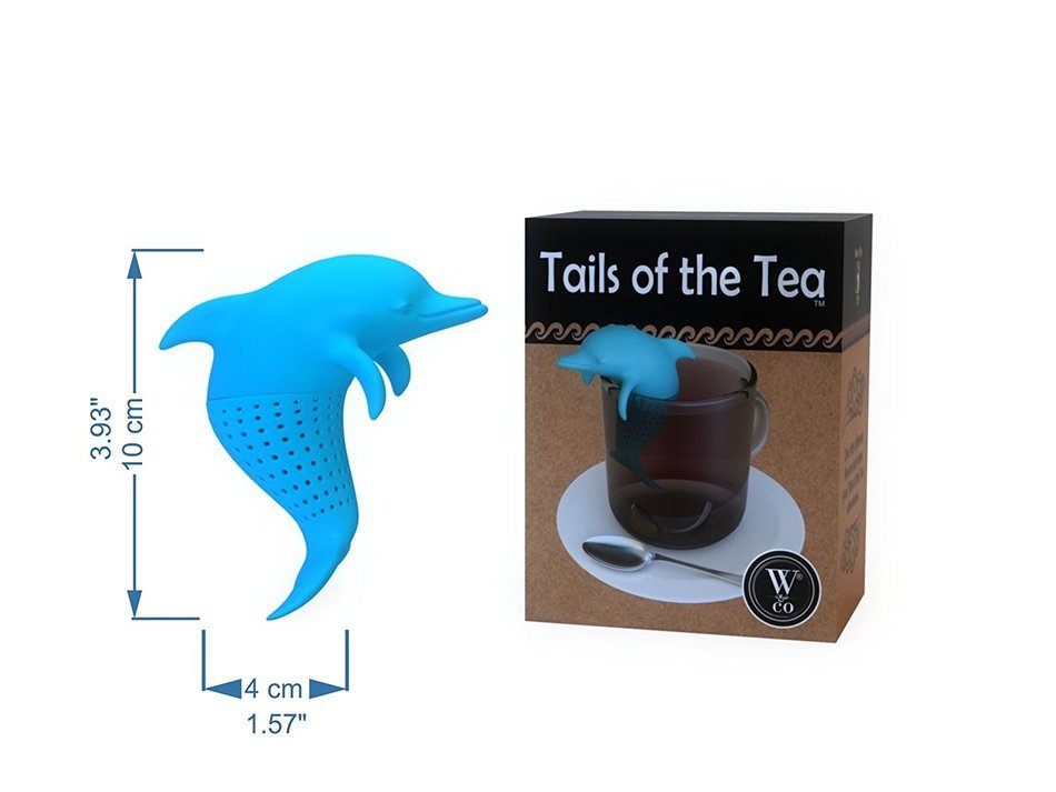 W&Co Tails of the Tea Dolphin Silicone Tea Infuser