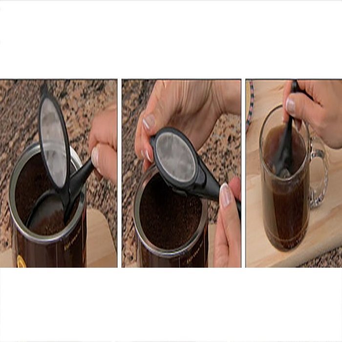 GTI Coffee Filter Stainless Steel Mesh Infuser Tea Strainer Spoon Brew Stick Tool