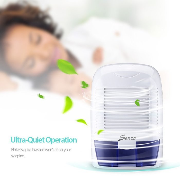 Seneo Mini Air Dehumidifier Compact Moisture Absorber for Home Closet Basements Kitchen Office N8