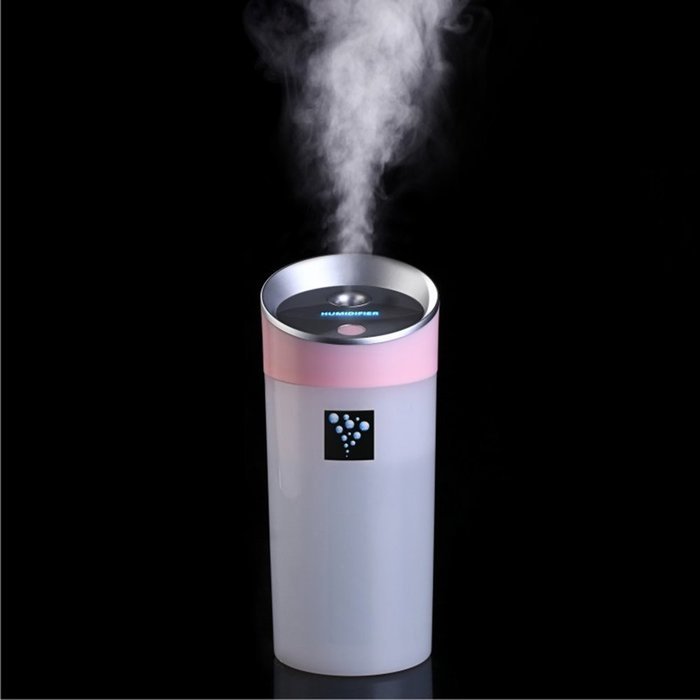 Anself DC 5V 300ML Portable USB Anion Air Humidifier Mini Essential Oil Aroma Diffuser Mist Maker 2 Mist Modes... N21