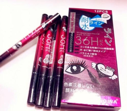 Black Eyeliner Waterproof Liquid Make Up Beauty Comestics Eye Liner Pencil Pen N6