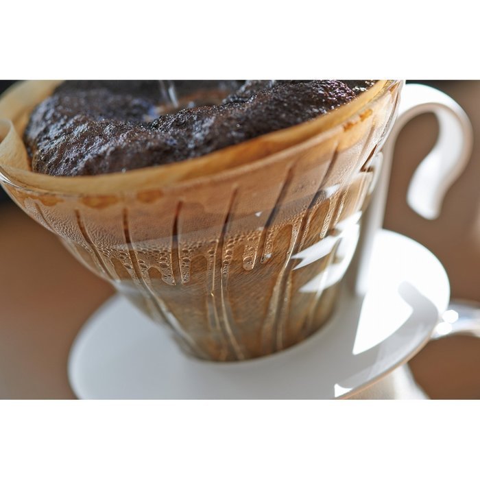 Hario VDGN-02B V60 New Glass Coffee Dripper 02, Black N3