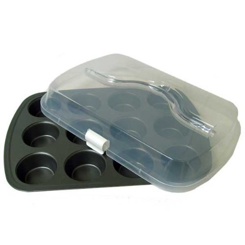 Procter Silex 12 Cup Covered Bake & Carry Muffin Pan