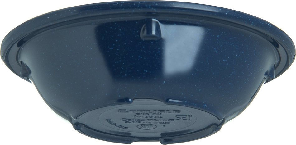 Carlisle 4353235 Dallas Ware Melamine Fruit Bowl, 3.10 oz. Capacity, 4.08 x 1.12", Cafe Blue (Case of 48)