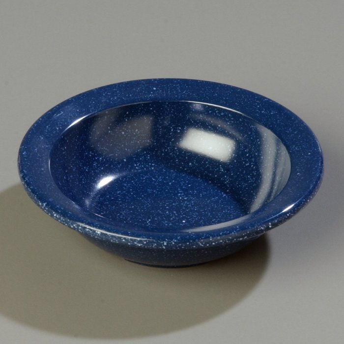 Carlisle 4353235 Dallas Ware Melamine Fruit Bowl, 3.10 oz. Capacity, 4.08 x 1.12", Cafe Blue (Case of 48) N2