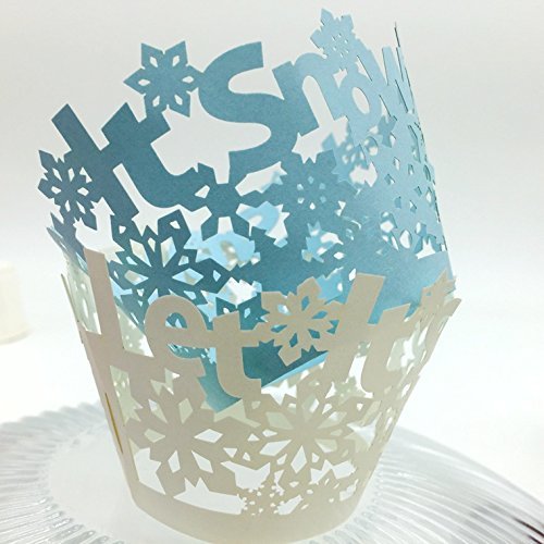 CozyT 50 PACK Cupcake Wrappers Artistic Bake Cake Paper Cups Vine Lace Laser Cut Liner Baking Cup Muffin Case... N5