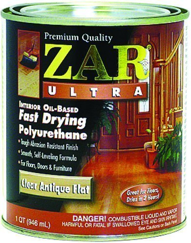 ZAR 33912 Antique Flat Ultra Fast Drying Polyurethane by ZAR