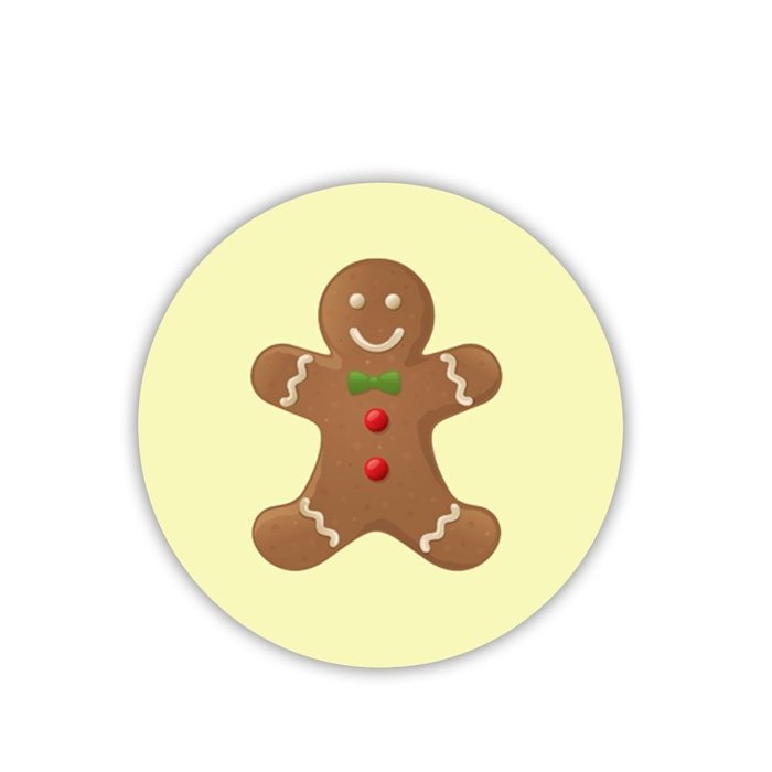 Generic Have With Gingerbread Funny Coaster Mdf
