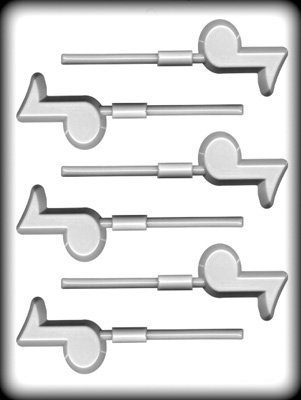 Small Music Note Sucker Hard Candy Mold HS-13936