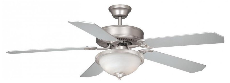 Vaxcel FN52297BN-34 Medallion Ceiling Fan, 52", Brushed Nickel Finish N2