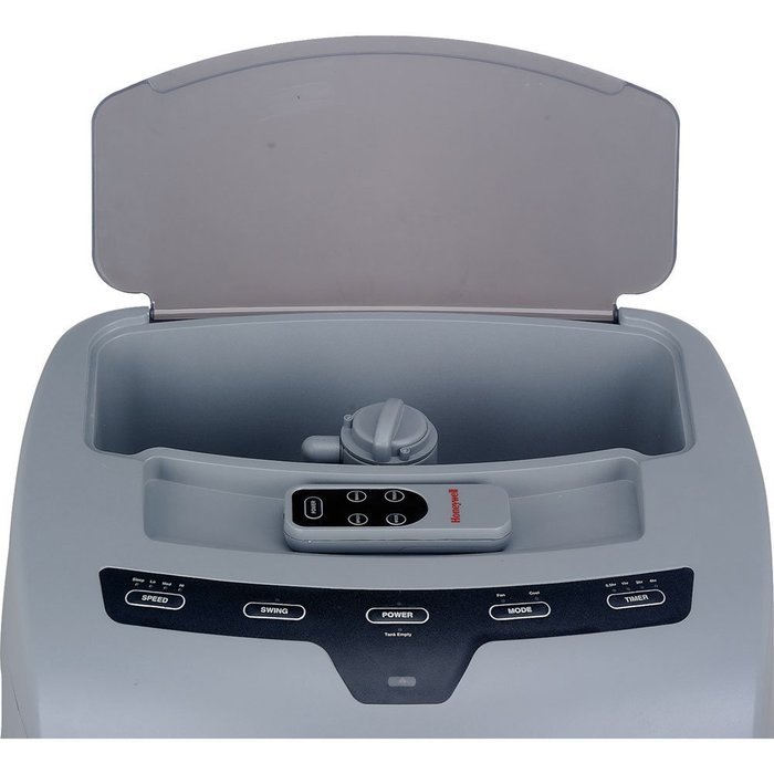 Honeywell CO25AE 52 Pt. Indoor/Outdoor Portable Evaporative Air Cooler with Remote Control - Grey N8