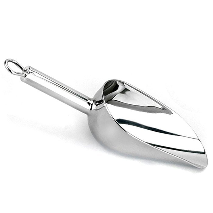 HAPPYNUTS ICE SCOOPS Multipurpose Mirror Finished Stainless Steel Scoop, 24 Ounces