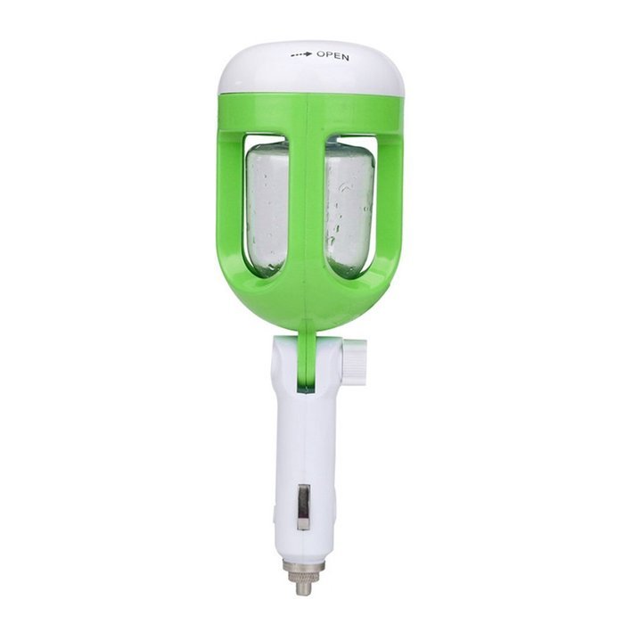 Hatop Auto Mini Car Humidifier Air Purifier Freshener Travel Car Porta (Green) N5