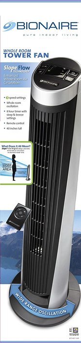 Bionaire BTF4011AR-BU Tower Fan, 40-Inch N3