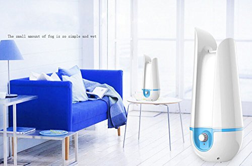 Intelligent Humidifier Aroma Humidifier Ultrasonic Portable Air Humidifier Household Office 3.0L (Blue) N10