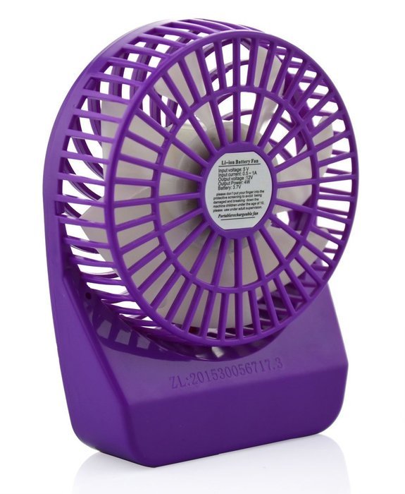 Momoday&reg; Mini Cooling Table Fan 4 Speeds Portable Handheld Desktop Fan with Timing Setting Function Electric Personal... N2