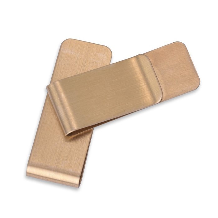 5pcs 2055mm Stainless Steel Money Clip Holder Hollow Style Cash Money For Slim Pocket Cash Rectangle