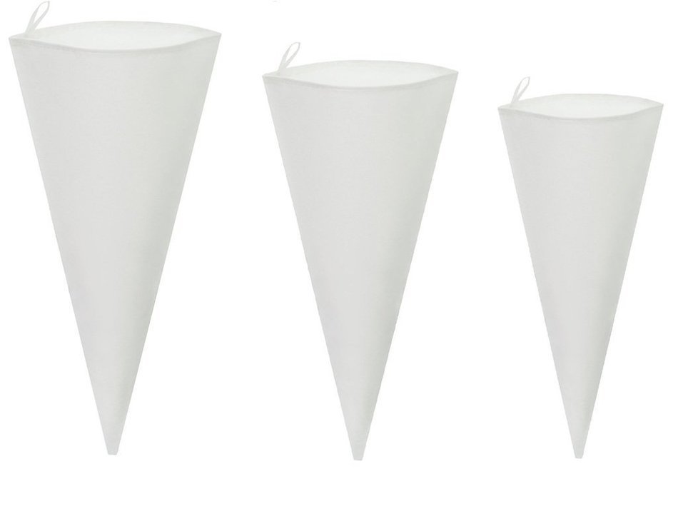 EKIND Reusable Silicon Cake Pastry Bag Cream Icing Piping Bag Cake Decorating Bags Tools Set (3 size in 1) N3