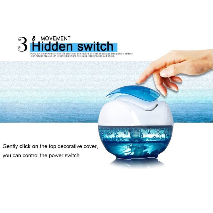 USB Mini Humidifier/ Aromatherapy Diffusers No fog humidification Environmental protection with Night Light Function...