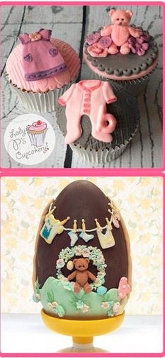 Baby Cloth Shaped 3D Silicone Fondant Mold Cake Decorating Tool and Cupcake Mold