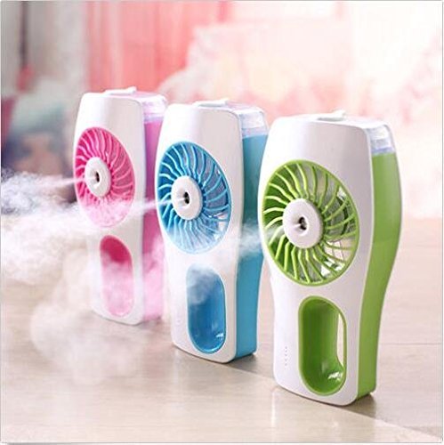 USB Mini Cooling Personal Beauty Humidifier Portable Misting Fan