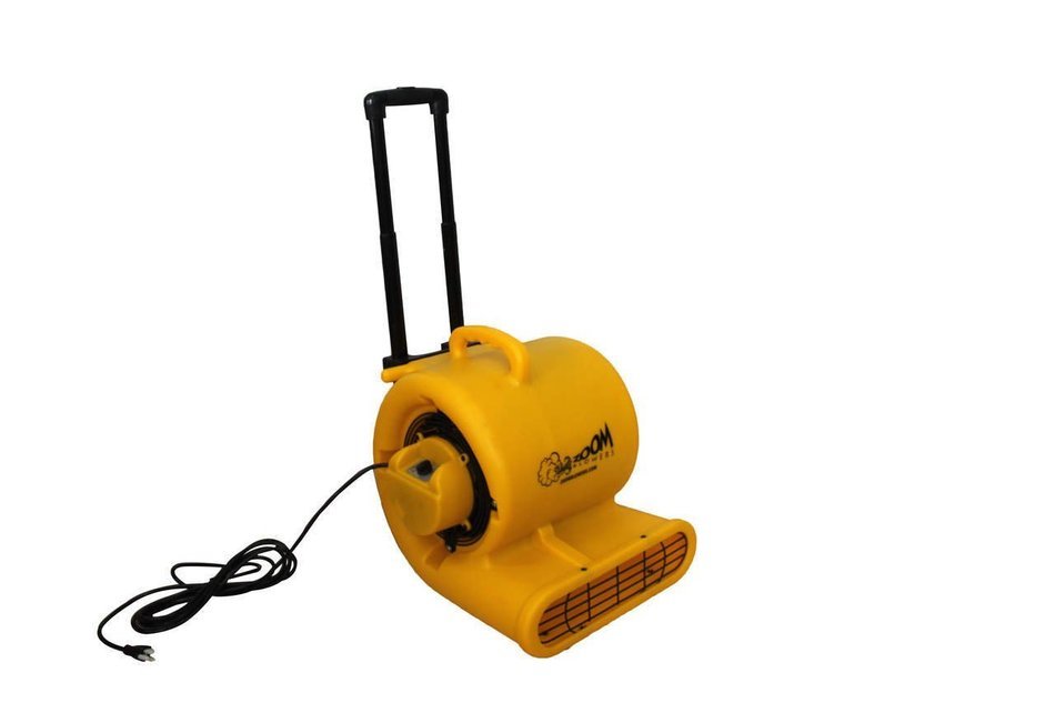 Zoom Centrifugal Floor Dryer 1/3 HP With Handle and Wheel Kit N2