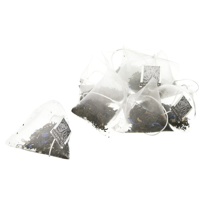 Metropolitan Tea 200 Count Pyramid Shaped Teabags, Decaffeinated Black Currant Tea N2