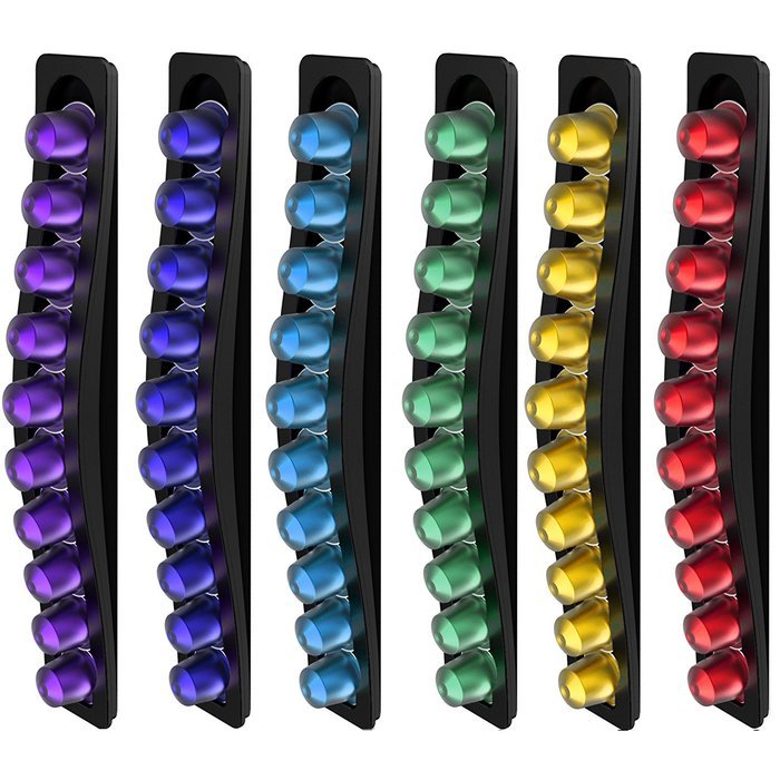 Swissmar CAPstore Wave 20 Nespresso Capsule Magnetic Storage Rack
