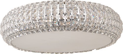 ET2 E21801-20PC, Bijou, 6 lIght Flush Mount , Polished Chrome by ET2 Lighting