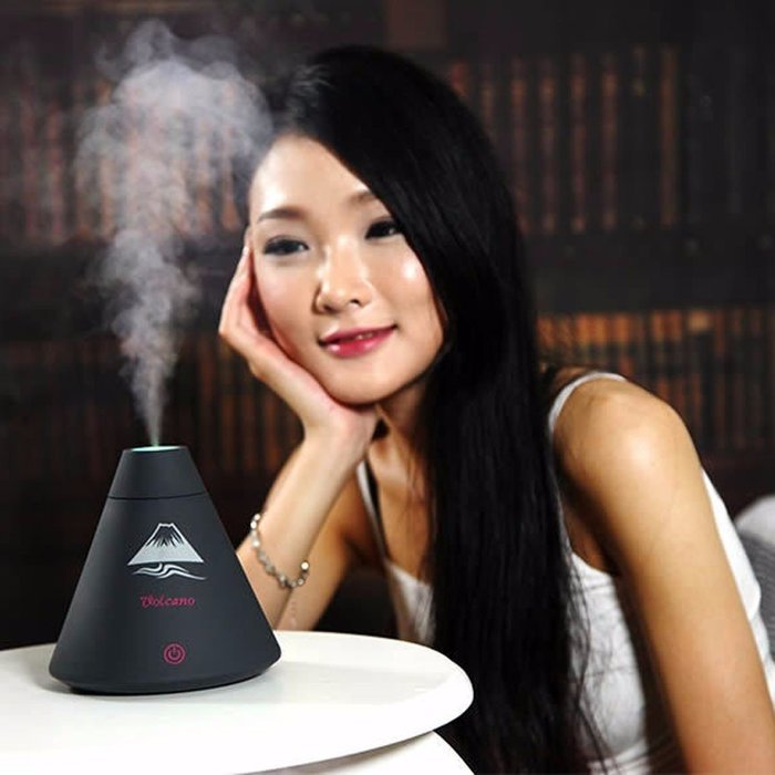 Aroma Diffuser,EIVOTOR 160 ml Volcano USB Mini Air Humidifier Cool-mist Touch Sensitive Switch With Color LED... N8