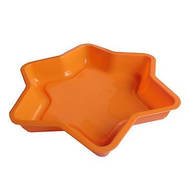 Y&XL&H Star Shape Cake Baking Pans, Silicone(Color Randoms)