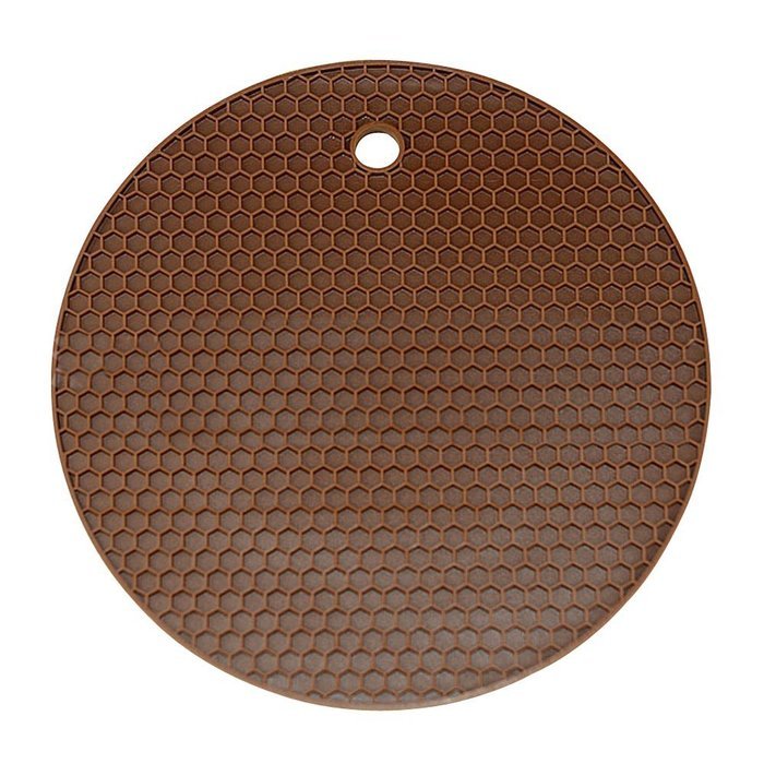 Kaimao Silicone Round Coasters Heat Resistant and Non-slip for Trivets, Potholders, Table Mats 18cm*18cm/7.09"...