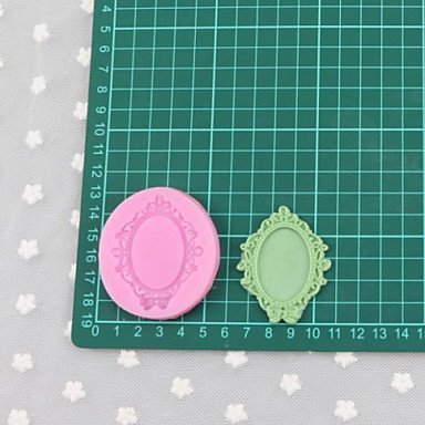 Sher Mirror Fondant Cake Cake Chocolate Silicone Molds,Decoration Tools Bakeware