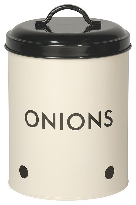 Now Designs Onion Tin, Ivory