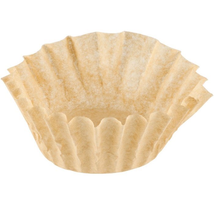 Coffee Filters - Natural Unbleached Brown Biodegradable - Large Basket 12 Cup - 200 Count