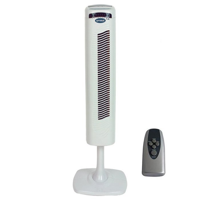 40 Pedestal Tower Fan with Remote Control & LED
