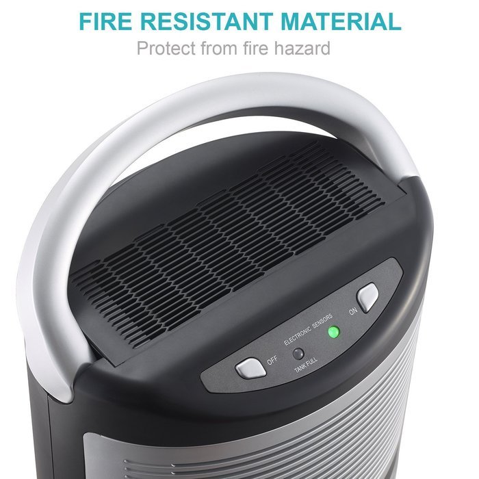 Dehumidifier for Basemenst Kitchen Bedroom Wardrobe and Small Space, Cosylife 1000ml Premium Portable Dehumidifier... N4