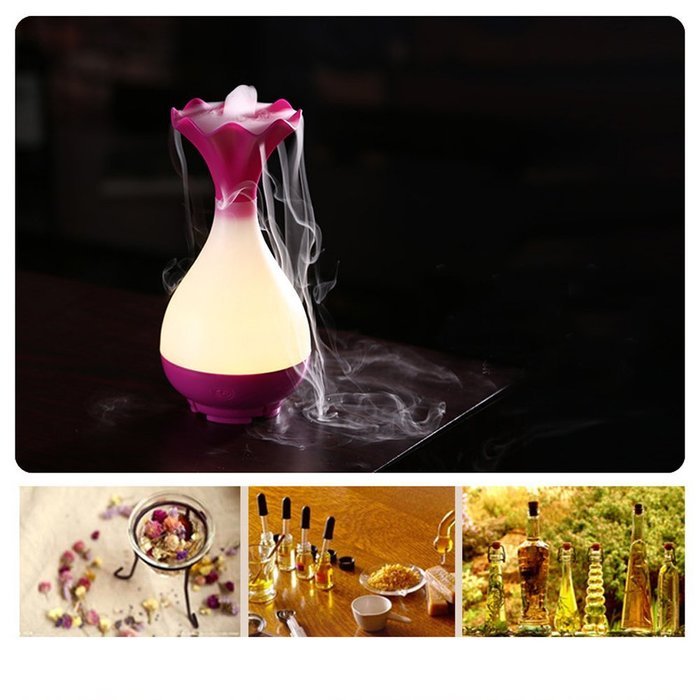 Essential Oil Diffuser, SUNTA Colorful 95ml Aromatherapy Diffuser ...