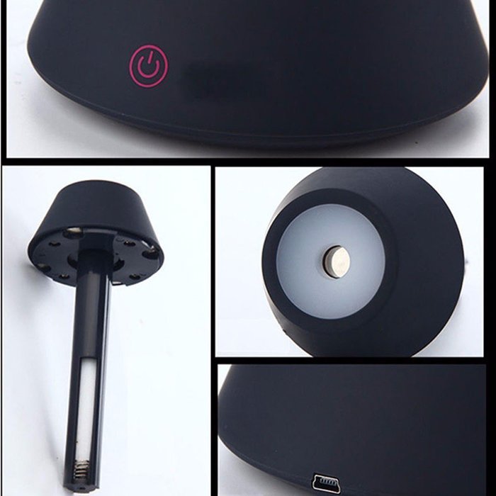 Aroma Diffuser,EIVOTOR 160 ml Volcano USB Mini Air Humidifier Cool-mist Touch Sensitive Switch With Color LED... N12