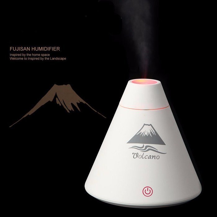 Aroma Diffuser,EIVOTOR 160 ml Volcano USB Mini Air Humidifier Cool-mist Touch Sensitive Switch With Color LED... N15