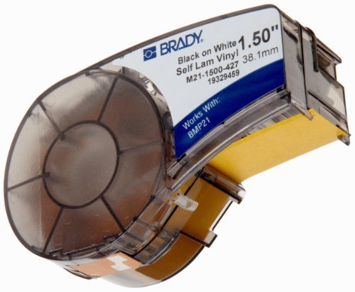 Brady M21-1500-427 14' Length, 1.5 Width, B-427 Self-Laminating Vinyl ...