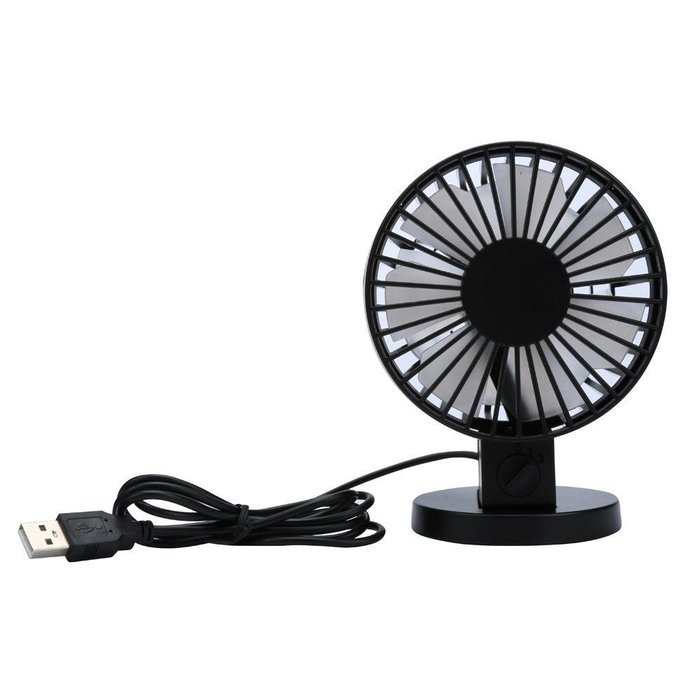 Yoyorule Portable Mini Air Conditioner Cooler Fan USB (Black) N9
