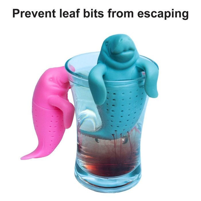 Sino Banyan Tea Infuser Strainer,Set of 2,without Scalding Fingers,Swan