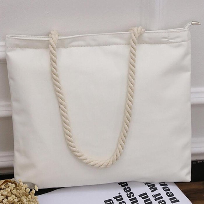 AutumnFall Fashion Cute Printing Women Girls Canvas Bags Shoulder Bag Casual Handbag (Gray) N17